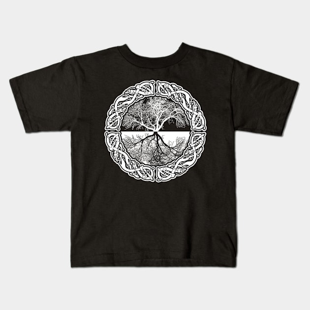 Tree of Life Kids T-Shirt by QuickyDesigns